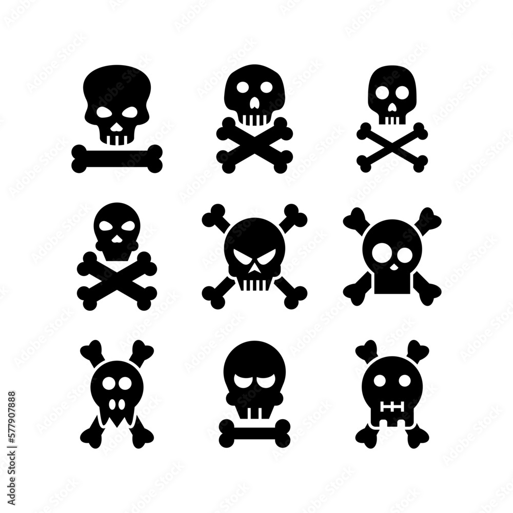 skull of death icon or logo isolated sign symbol vector illustration - high quality black style vector icons
skull of death icon or logo isolated sign symbol vector illustration - high quality black style vector icons