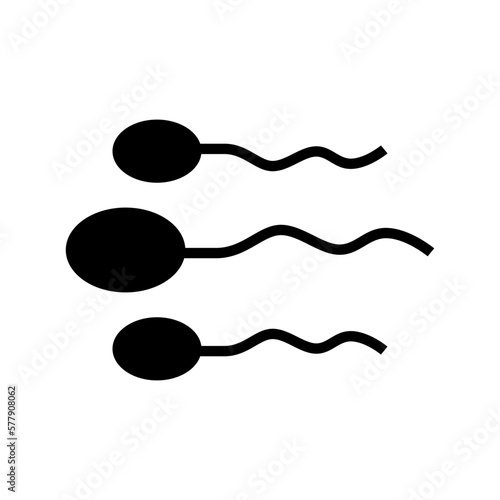 sperma icon or logo isolated sign symbol vector illustration - high quality black style vector icons

