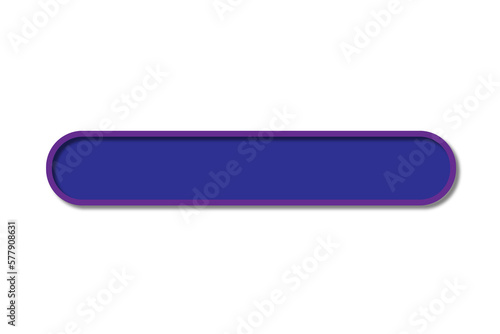 Lower third purple design element transparant background