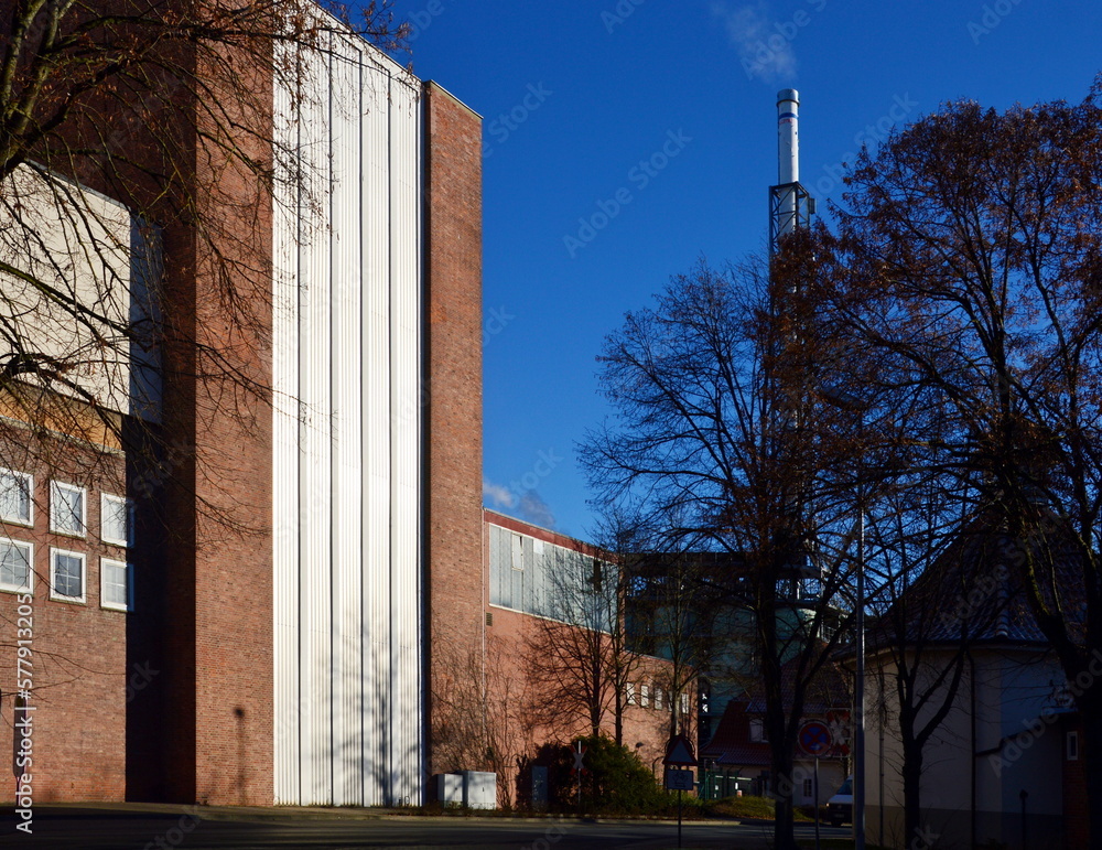 Industrial Park Walsrode in the Town Bomlitz, Lower Saxony Industrial Park Walsrode in the Town Bomlitz, Lower Saxony