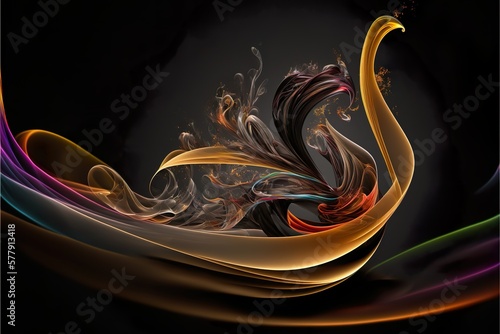 Fototapeta Naklejka Na Ścianę i Meble -  abstract colorful smoke