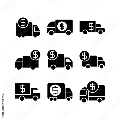 car purchase icon or logo isolated sign symbol vector illustration - high quality black style vector icons
