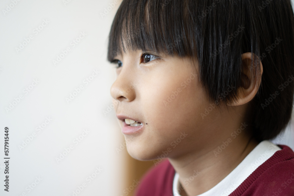Close up portrait of Asian boy concept with copy space and selective focus. Close up portrait of Asian boy concept with copy space and selective focus.