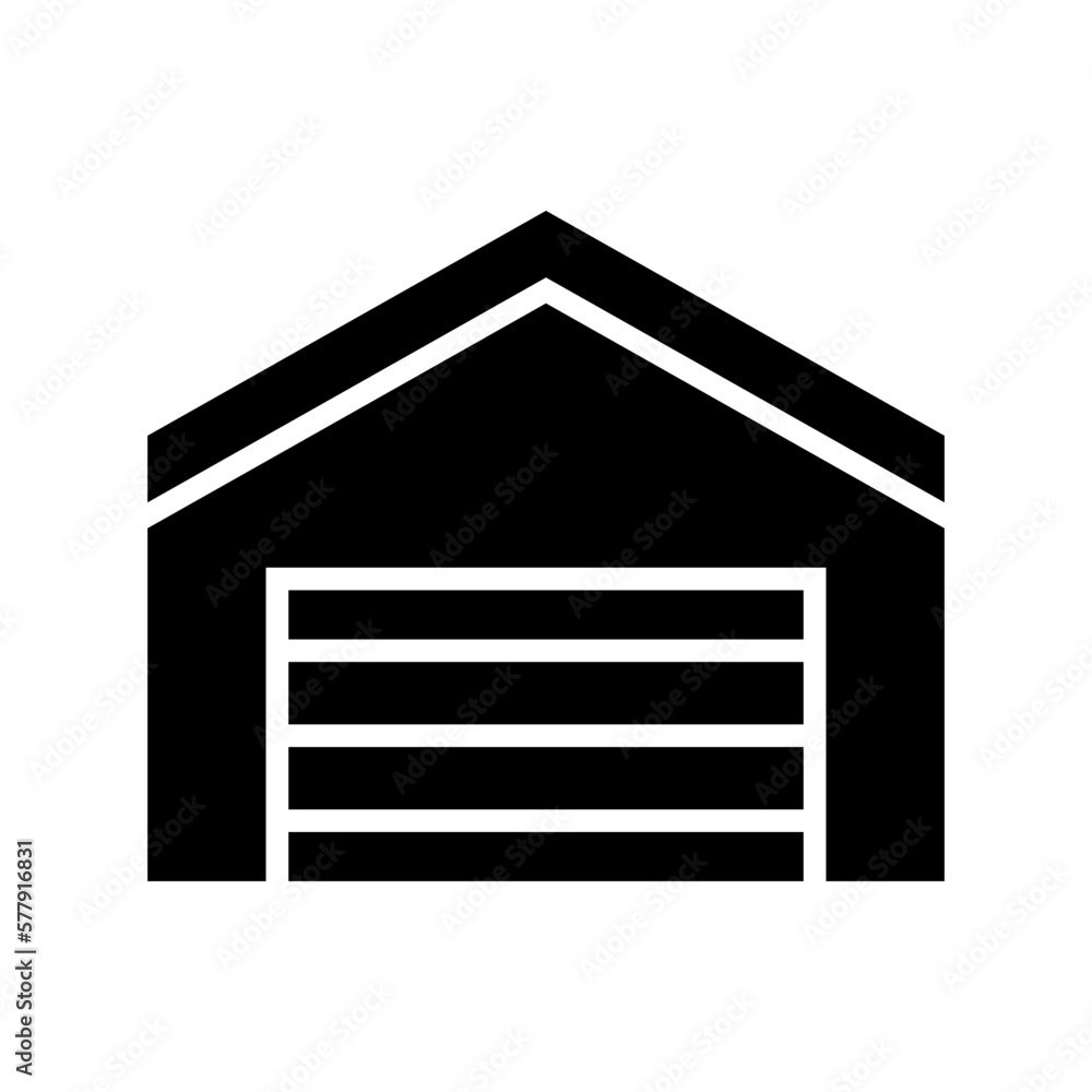 warehouse icon or logo isolated sign symbol vector illustration - high quality black style vector icons
