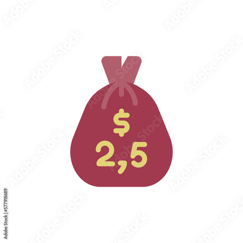 icon Alms, Alms Giving, icon Ramadan Kareem, vector illustration, editable color