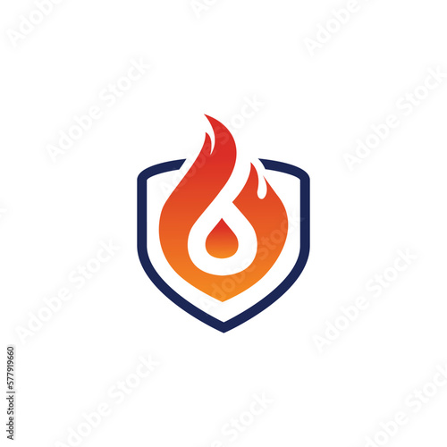 Letter b fire shield logo for web, icon, app, business, vector, logo, design, illustration, label, brand, identity, protection logo, shield logo, letter b, b, firefighter logo, move fast, rescue logo