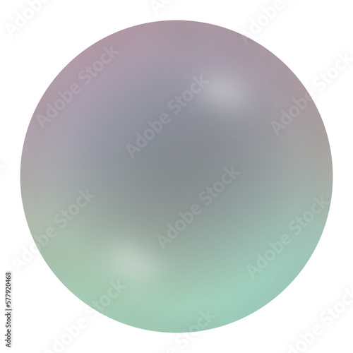3D Colorful Bubble