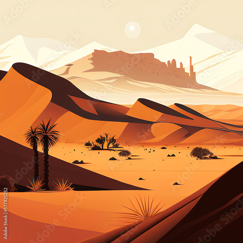 desert painting