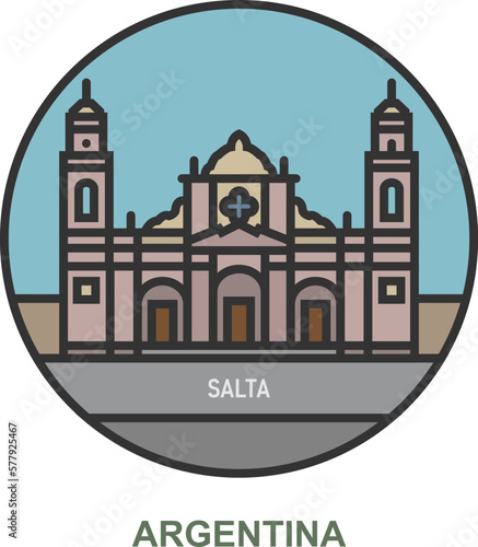 Salta. Cities and towns in Argentina