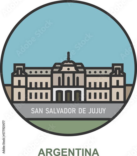 San Salvador De Jujuy. Cities and towns in Argentina photo