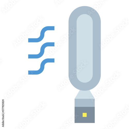 air purifier flat icon style