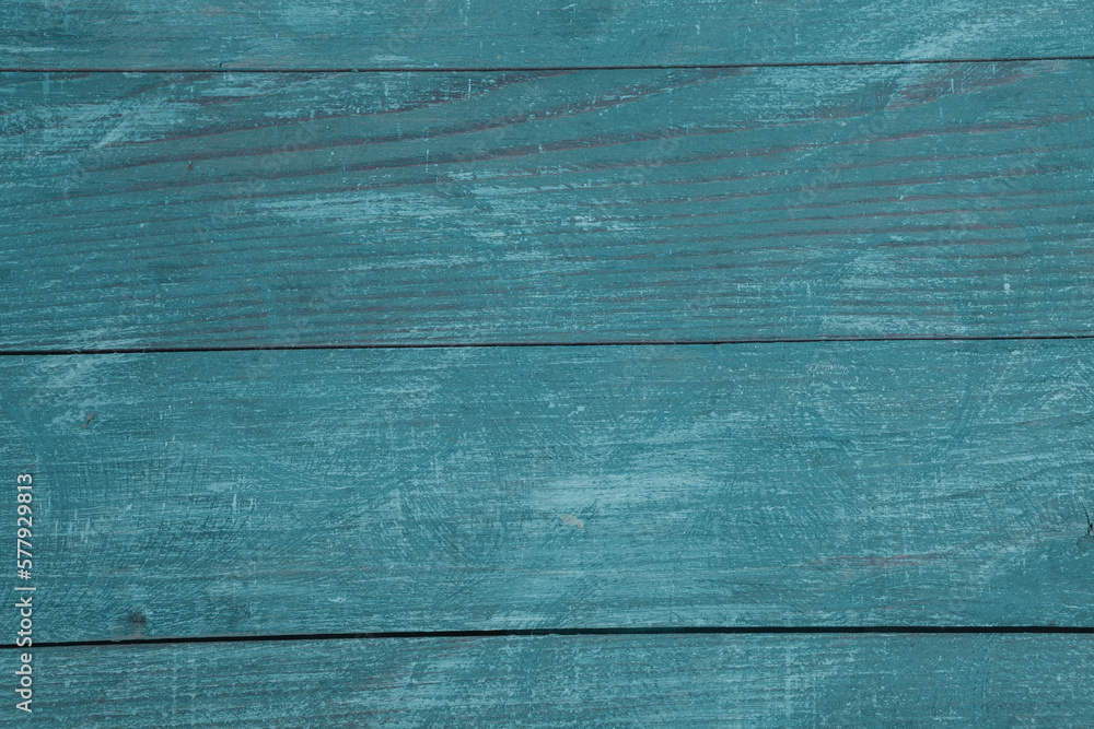 Obraz premium Colored wood table floor with natural pattern texture. Empty wooden board background. empty template for design.