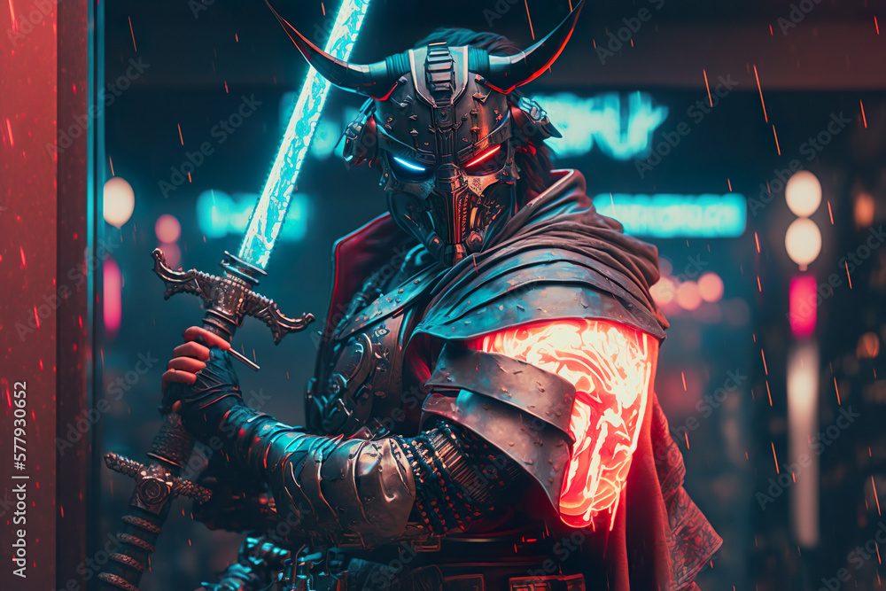 cyborg samurai