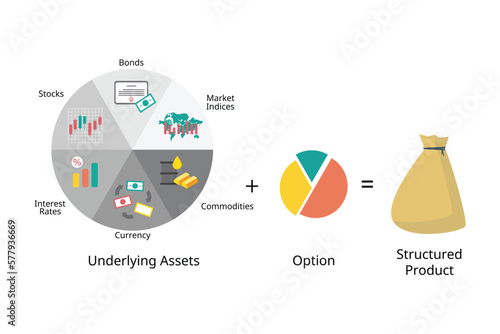 Structured products are unsecured obligations of a particular issuer with returns linked to the performance of an underlying asset