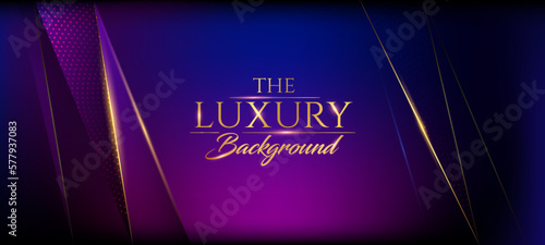 Pink Blue Purple Golden Royal Awards Graphics Background Lines Triangle Polygonal Elegant Shine Modern Template Luxury Premium Corporate Abstract Design Template Banner Certificate Dynamic Shape Dots