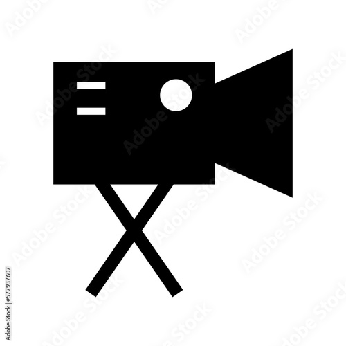 camera recorder icon or logo isolated sign symbol vector illustration - high quality black style vector icons
