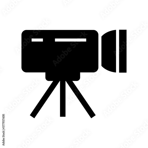 camera recorder icon or logo isolated sign symbol vector illustration - high quality black style vector icons
