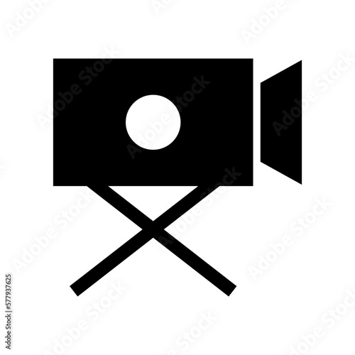 camera recorder icon or logo isolated sign symbol vector illustration - high quality black style vector icons
