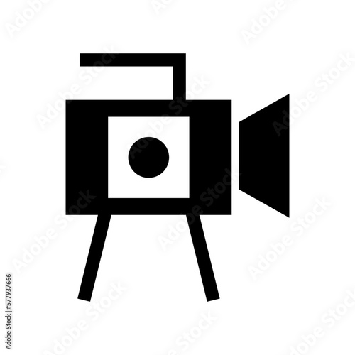 camera recorder icon or logo isolated sign symbol vector illustration - high quality black style vector icons
