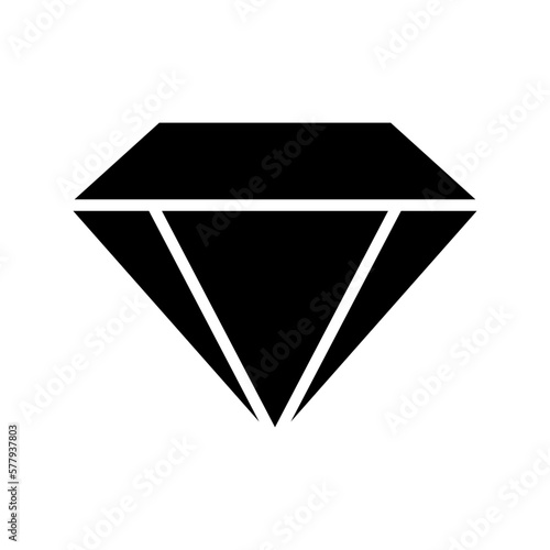 diamond icon or logo isolated sign symbol vector illustration - high quality black style vector icons
