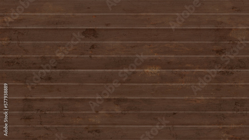 Seamless wood plank floor textured. Wall from old wooden boards. Wooden material surface texture on isolated background.
