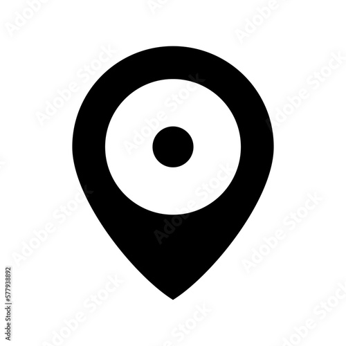 location icon or logo isolated sign symbol vector illustration - high quality black style vector icons
