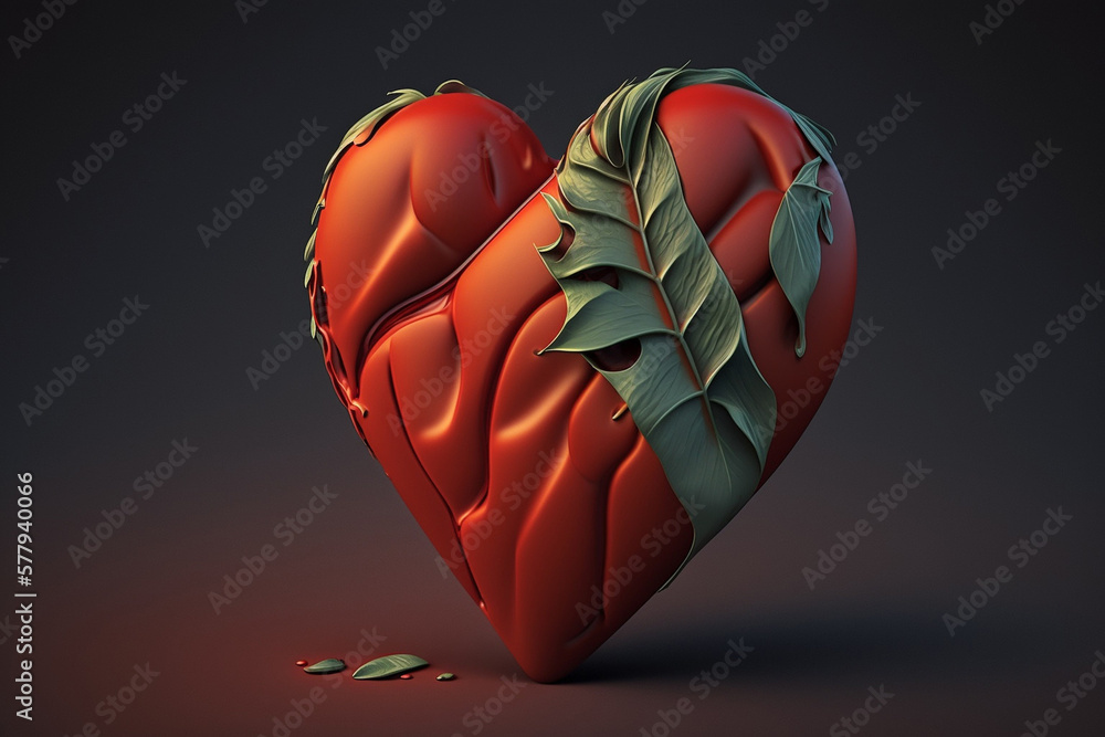 Suffering heart. Broken feelings. Heart in torment Suffering heart. Broken feelings. Heart in torment