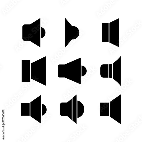 sound icon or logo isolated sign symbol vector illustration - high quality black style vector icons 