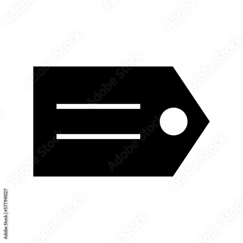 tag icon or logo isolated sign symbol vector illustration - high quality black style vector icons
