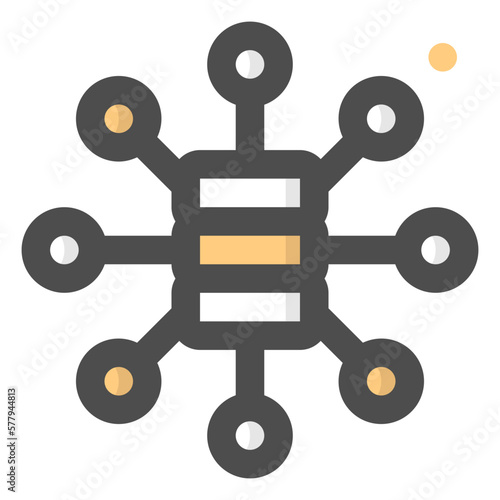 content delivery network icon