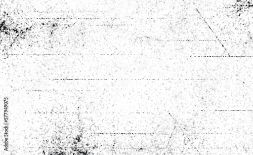 Grunge black and white pattern. Monochrome particles abstract texture. Background of cracks, scuffs, chips, stains, ink spots, lines. Dark design background surface