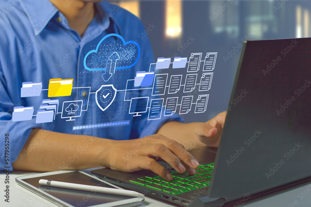 Security Using Ftp File Transfer Protocol To Exchange And Transfer