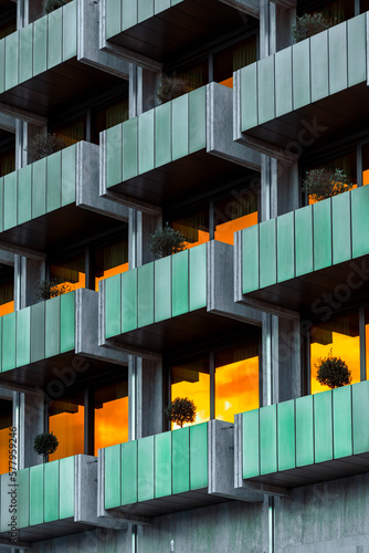 Architectural detail, moder...