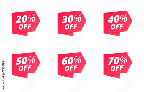 Іet of sale tags, label for sale
