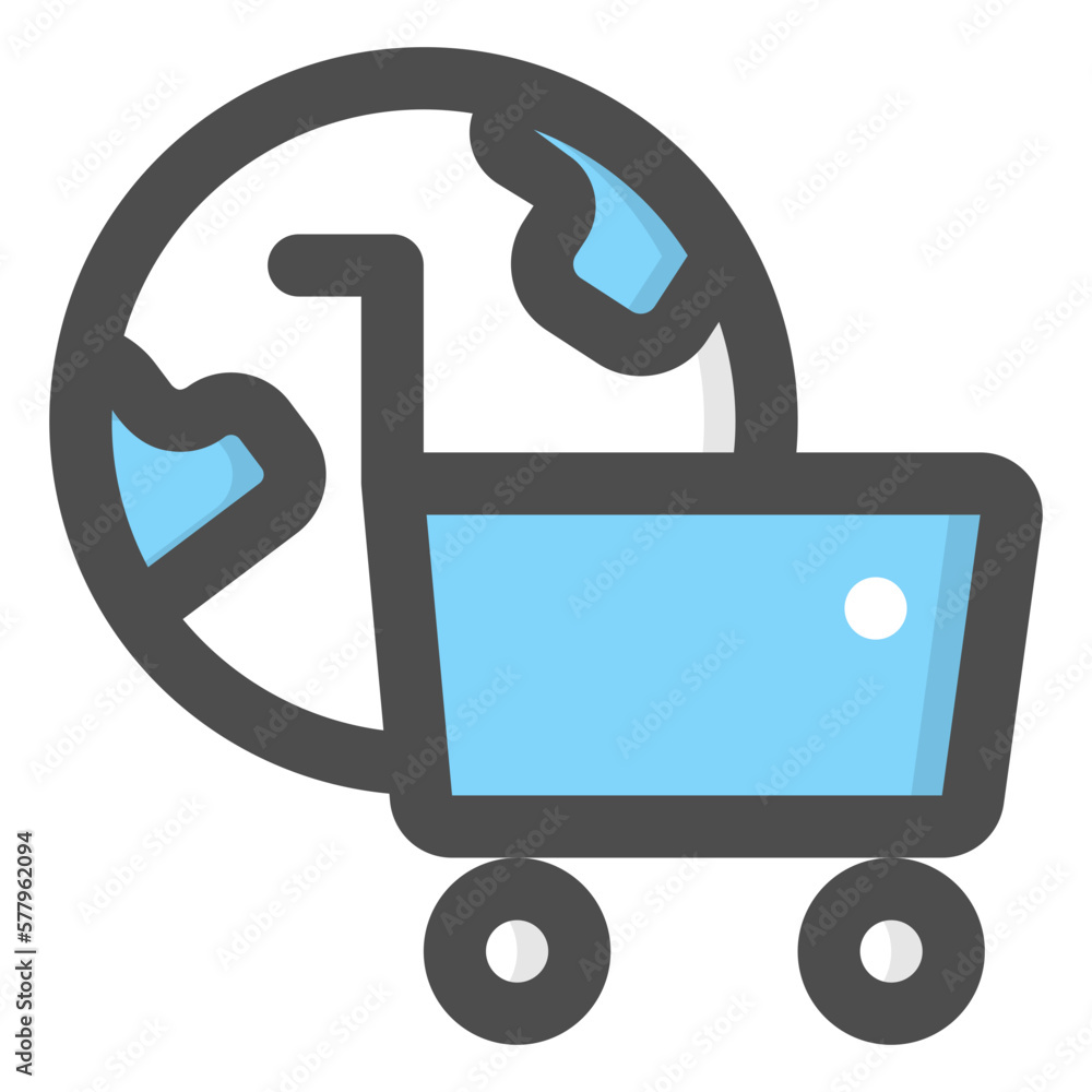 online shopping icon online shopping icon