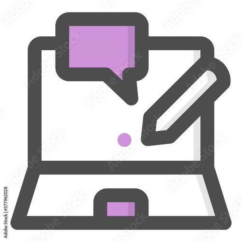 blogging icon