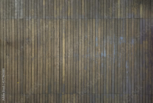 Old wood plank or old panels wood texture background.