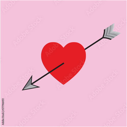 heart and arrow