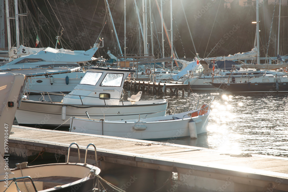 Fototapeta premium Marina Chiaiolella, Procida Island, Campania, Italy