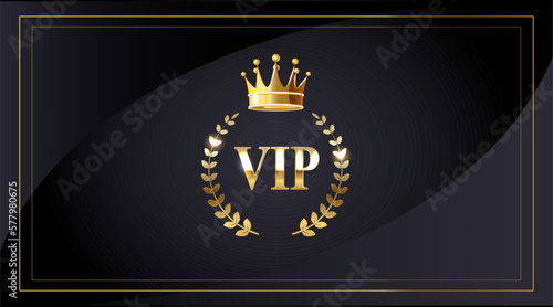 luxury gold and black premium vip card for club members only, casino pass card