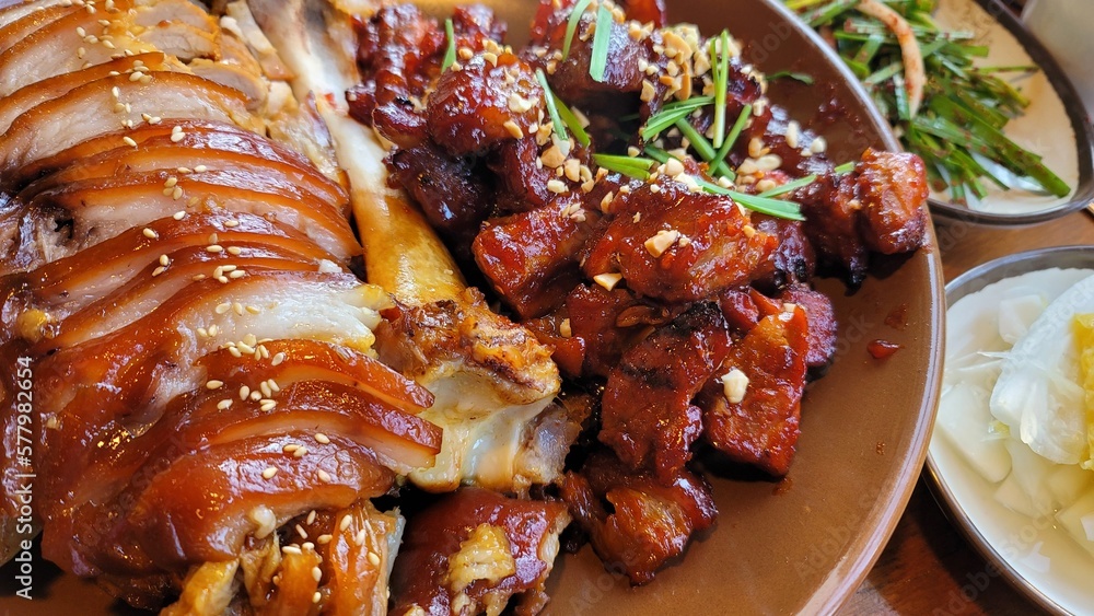 한국음식 족발 foto de Stock | Adobe Stock