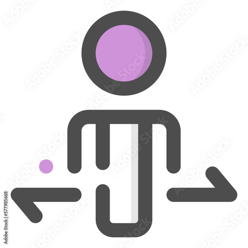 social distance icon