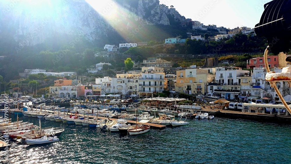 Naklejka premium Capri Marina