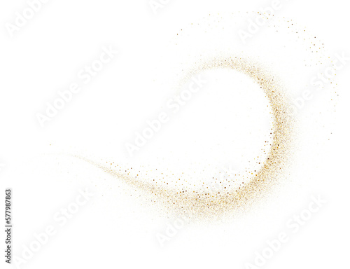 Spiral Gold Dust