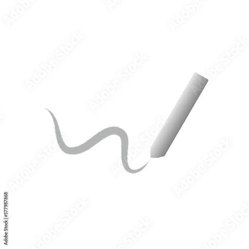 chalk icon vector