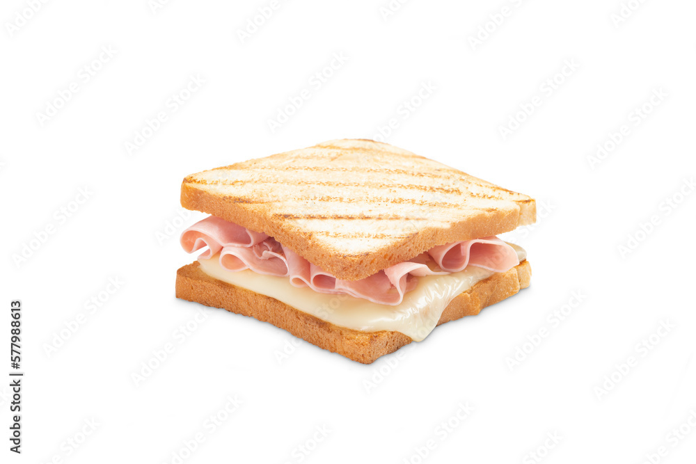 toast with ham and cheese toast with ham and cheese
