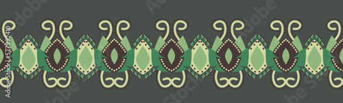 Ethnic pattern geometric design folklore ornament. Tribal ethnic vector texture. Seamless striped pattern in Aztec style. Figure tribal embroidery. Indian EP.61