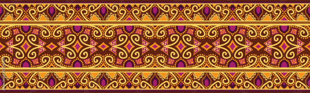 Geometric ethnic patterns.Pixel pattern. Traditional Design. Border Aztec ornament. folklore ornament for ceramics EP.13
