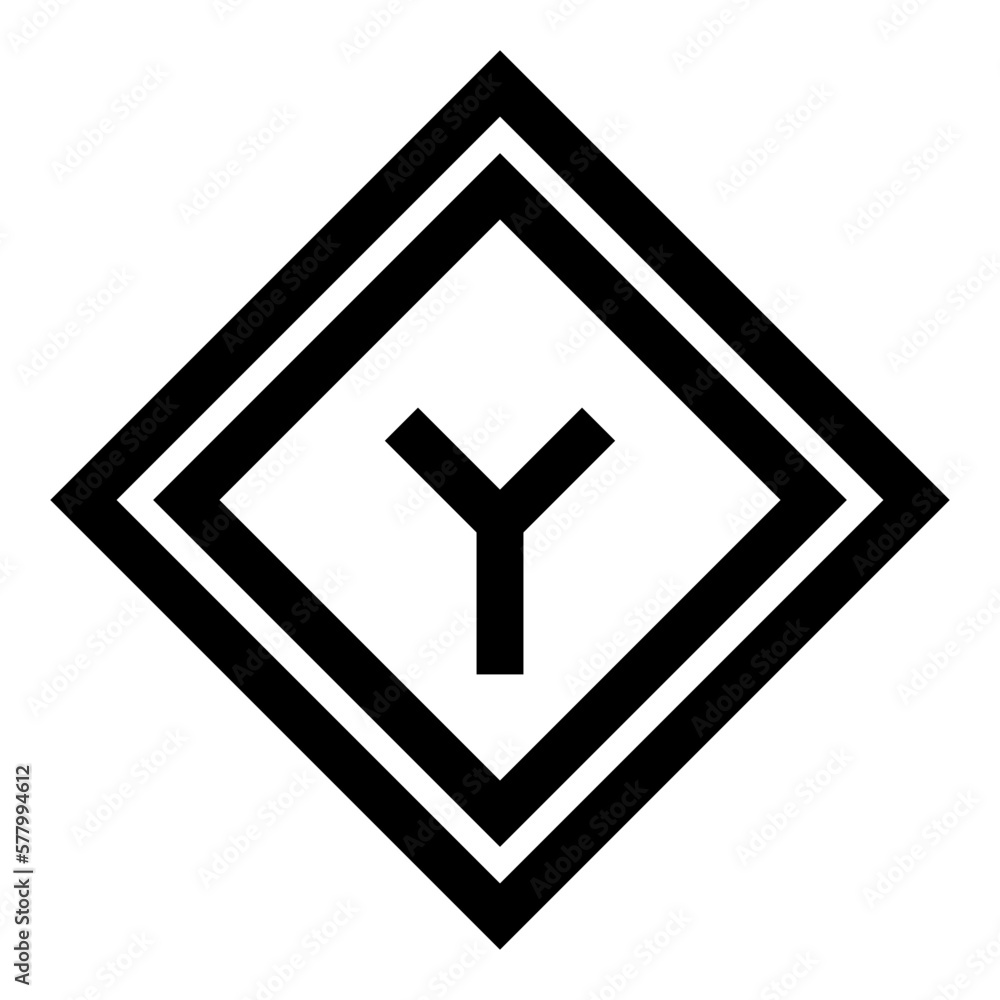 Obraz premium Warning