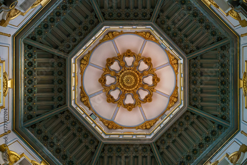 Detail of the ceiling of the Basilica of Our Lady of Candelaria